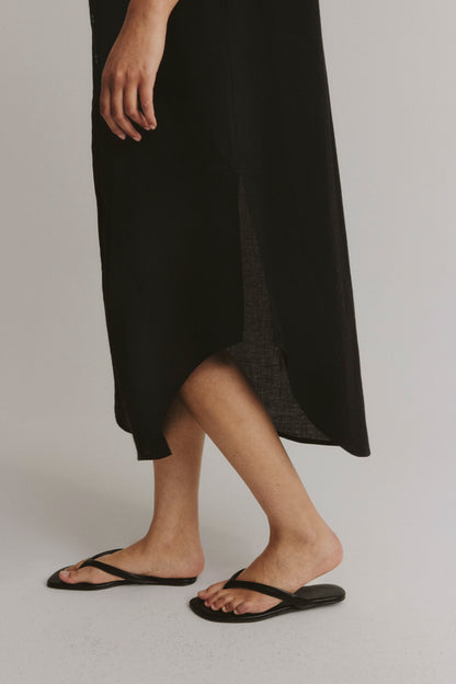 Maxivestido Romance negro