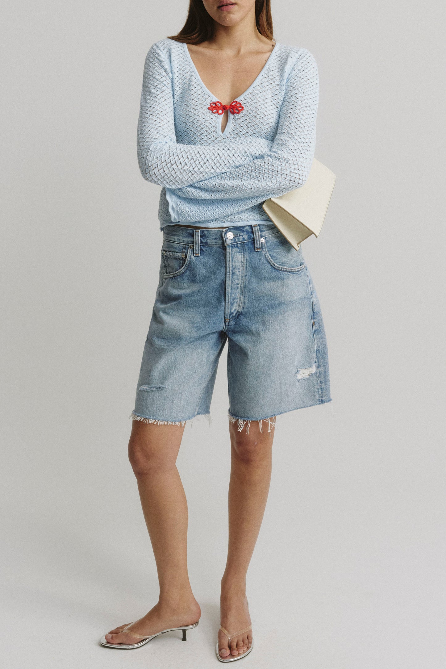 Longsleeve Beach Flirt in Hellblau