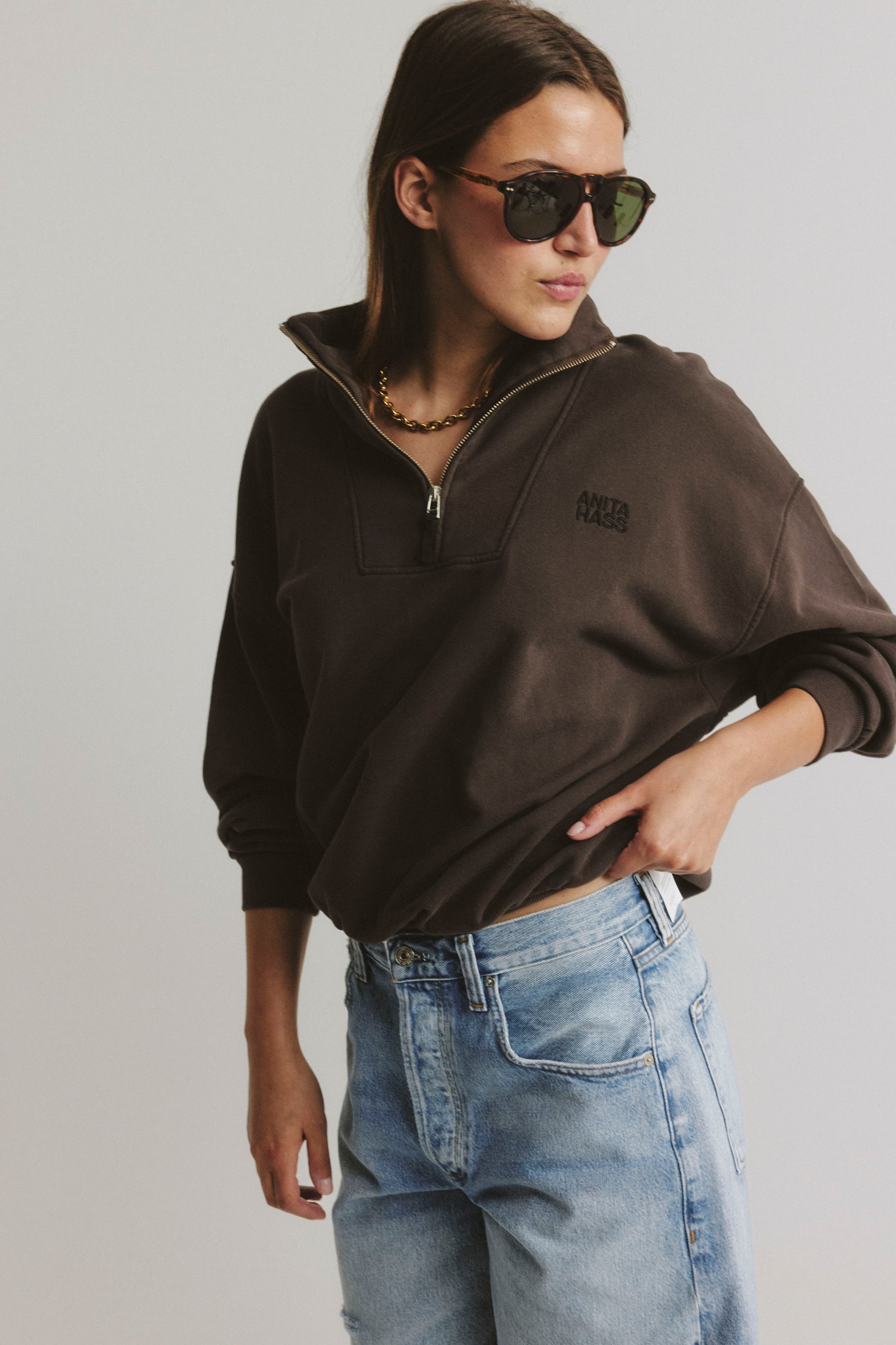 Sweatshirt Storm in BraunAnita Hass - Anita Hass