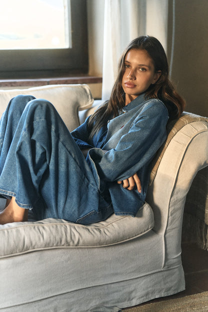 Jeans The Wide Leg in Mid BlueAnita Hass - Anita Hass
