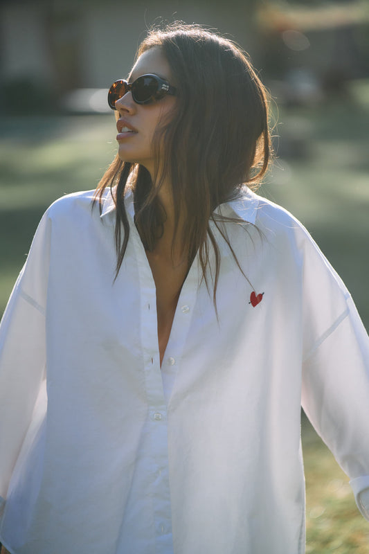 Bluse Oxford in WeißAnita Hass - Anita Hass