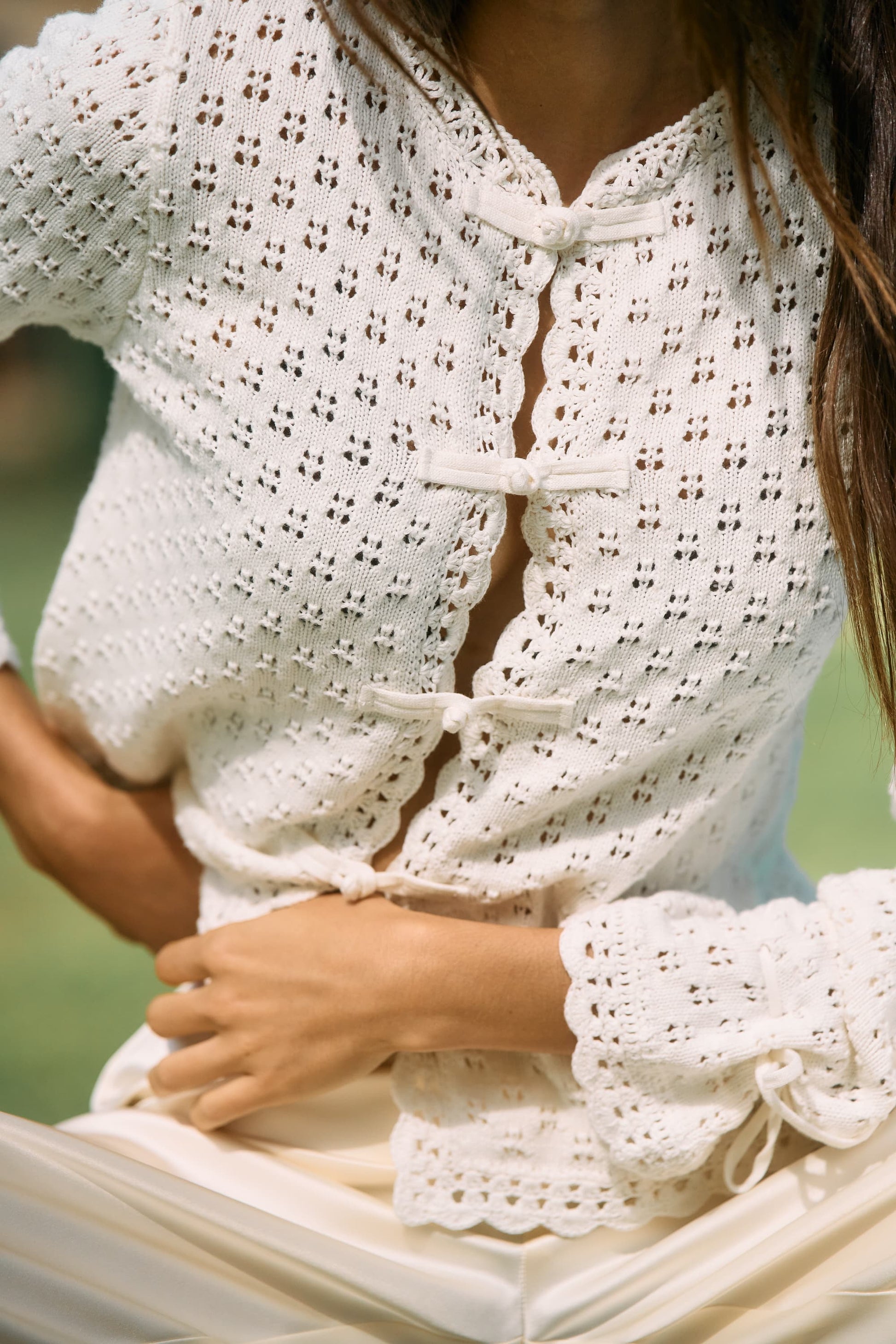 Cardigan Soft Girl in IvoryAnita Hass - Anita Hass