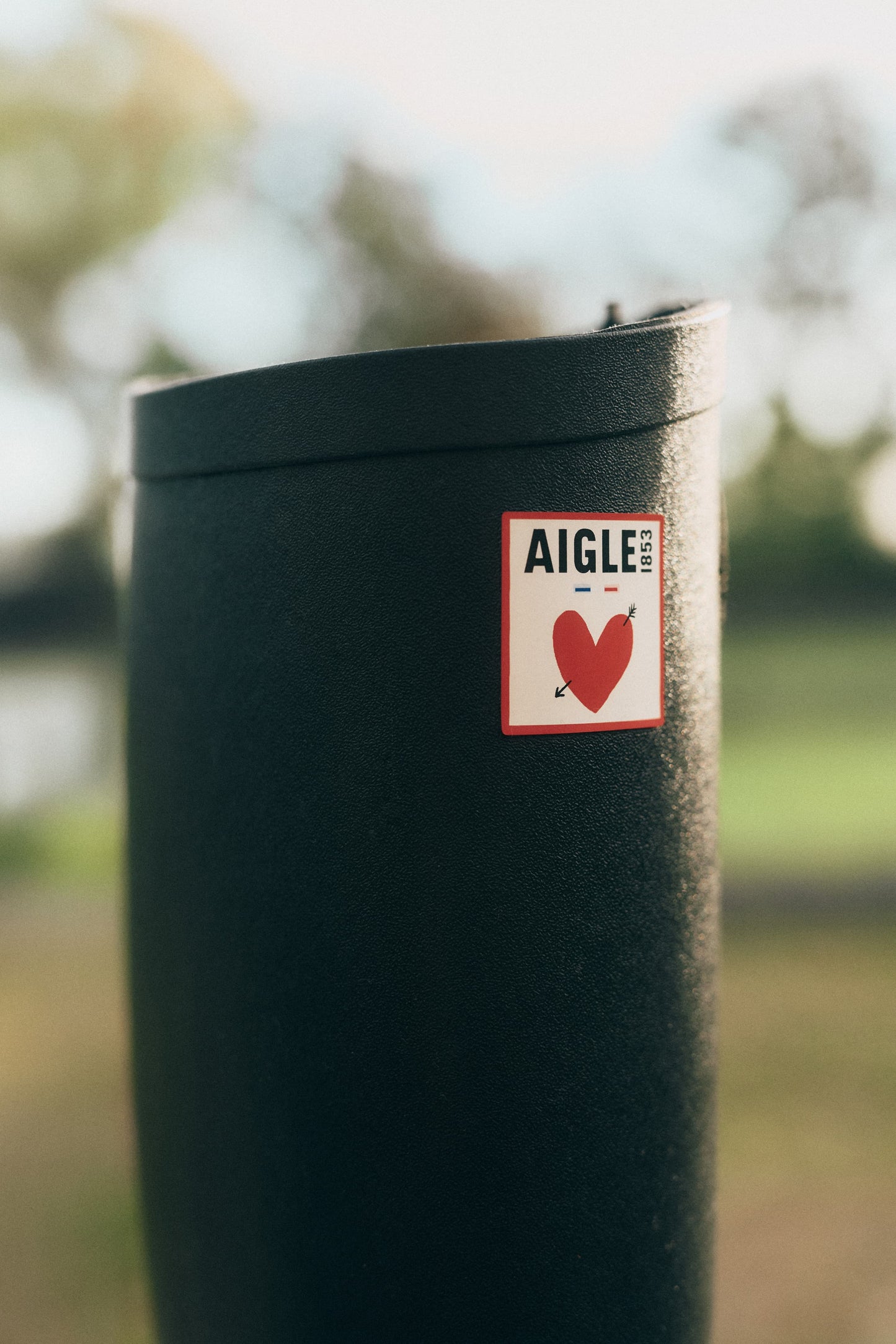 Regenstiefel 'Heart' in OlivAigle x Anita Hass - Anita Hass