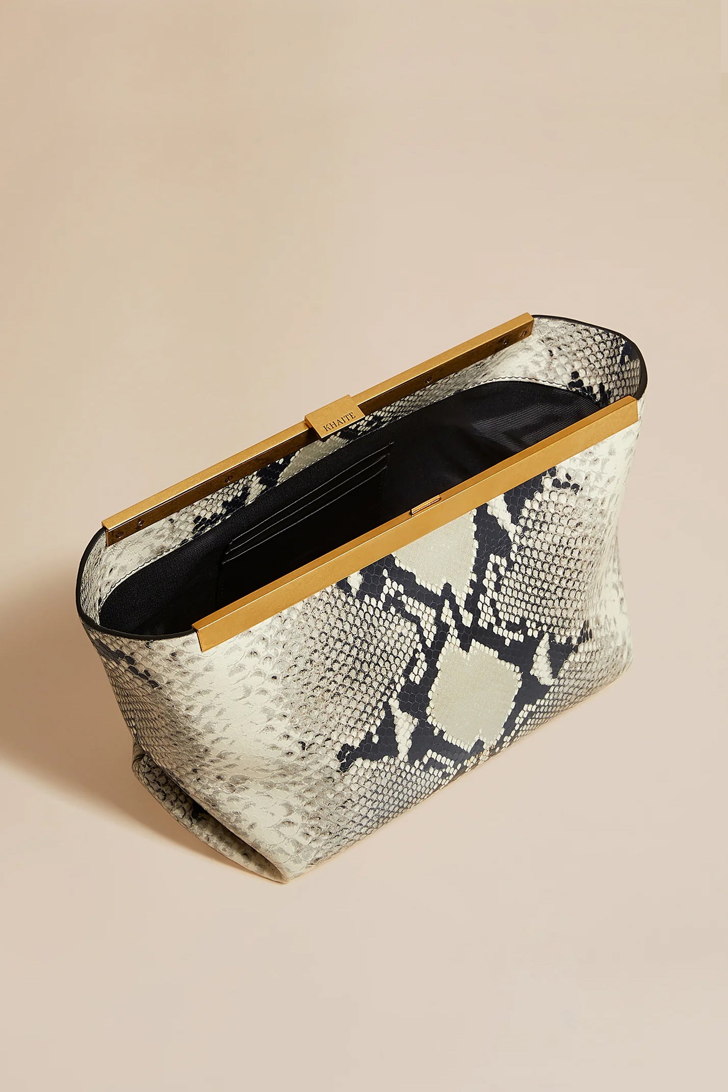 Clutch Aimee in Natural PythonKhaite - Anita Hass