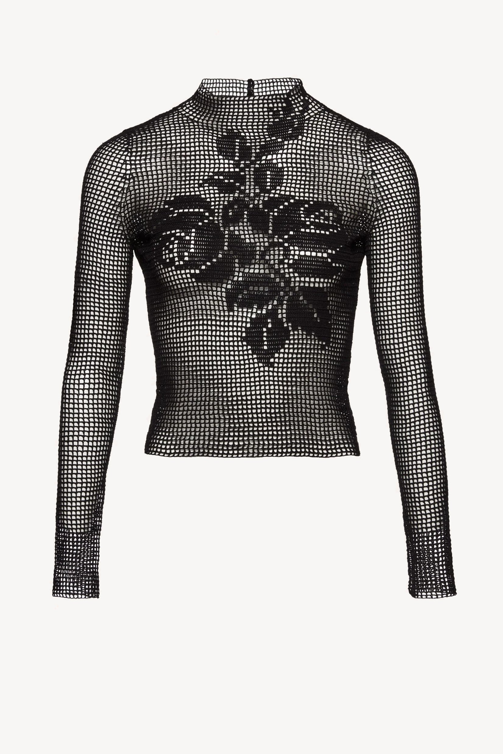 Top Crochet Lace in SchwarzMagda Butrym - Anita Hass