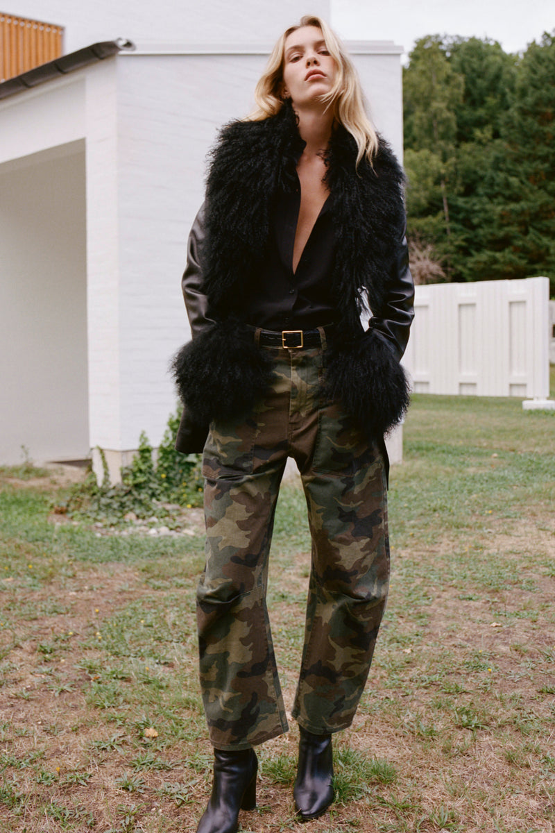 Shon trousers in camouflage