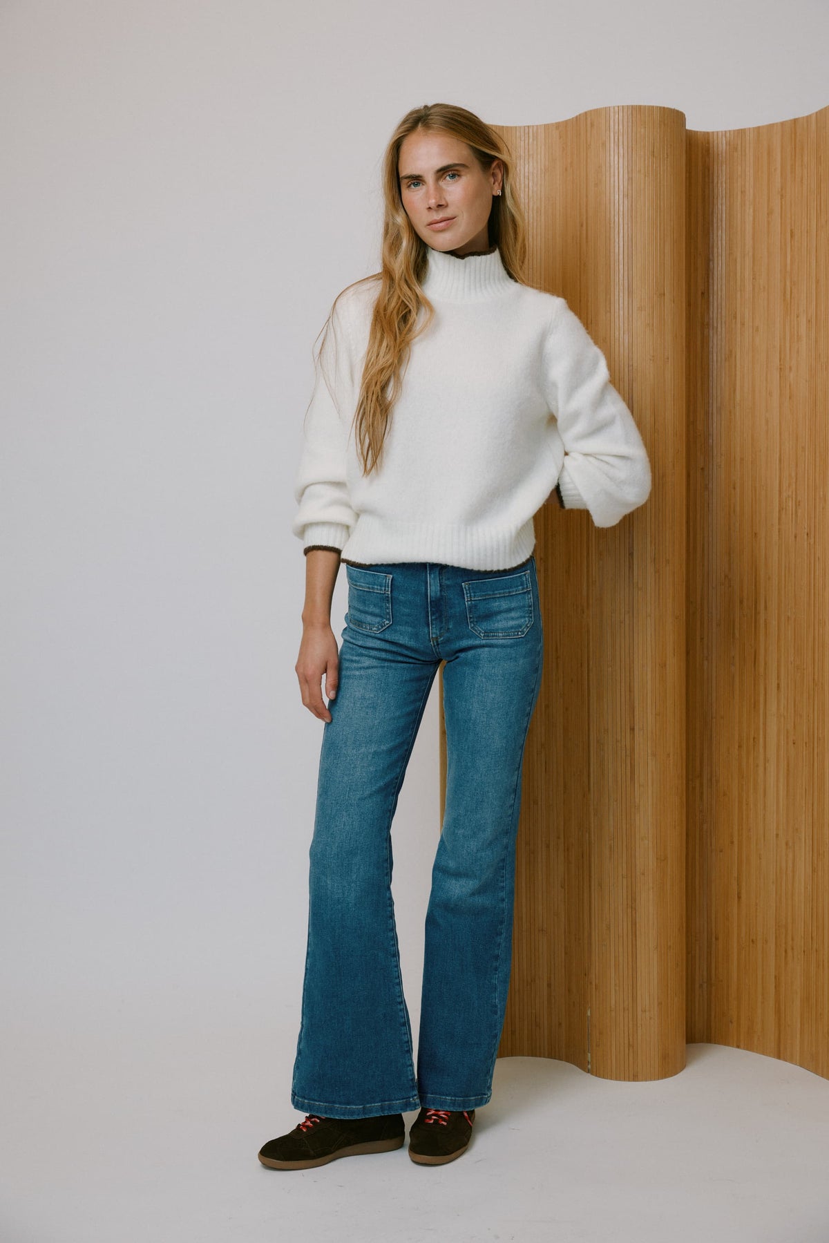 Jeans The Bootcut in Mid Blue Anita Hass