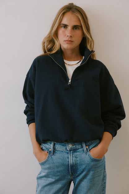 Sweatshirt Storm in Navy Anita Hass