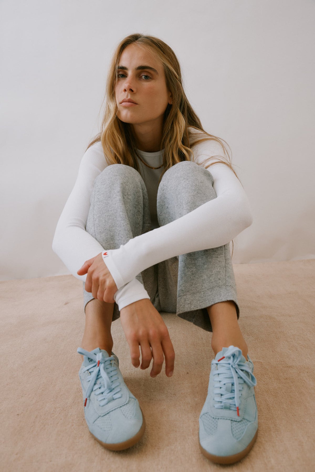 Longsleeve Splash in White