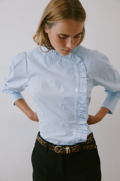 Blouse Lenora in Light Blue