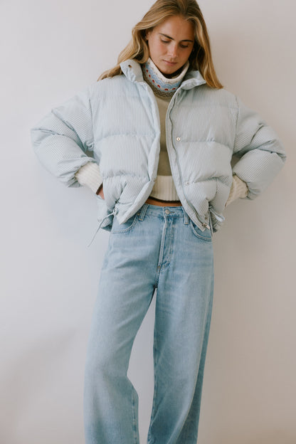 Down Jacket Laramie in Blue
