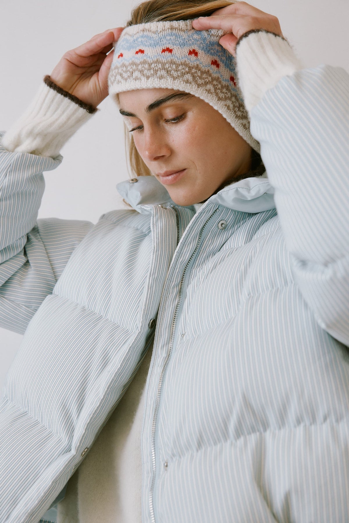Down Jacket Laramie in Blue