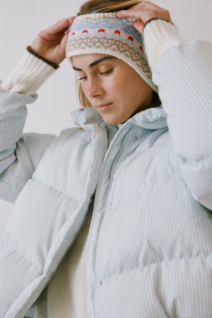 Down Jacket Laramie in Blue