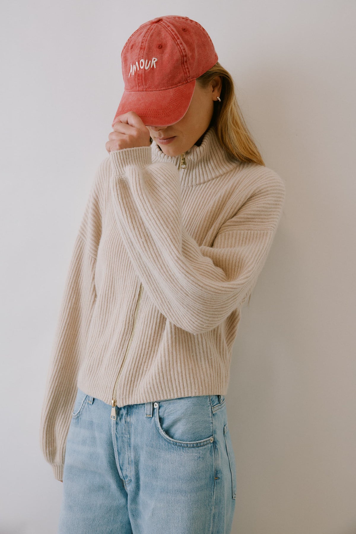 Cap Amour in Washed Red Anita Hass