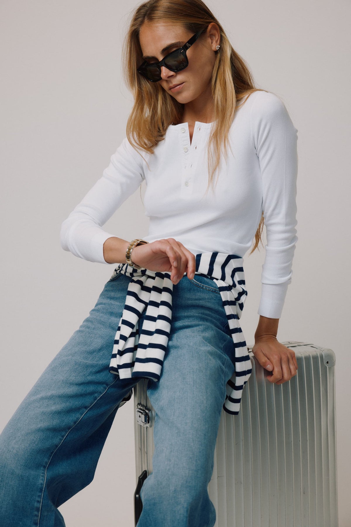 Longsleeve Gale in Weiß Anita Hass