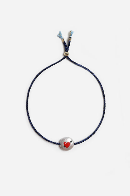 Armband Pearl in Dark Navy TwistedSorbet Island x Anita Hass - Anita Hass