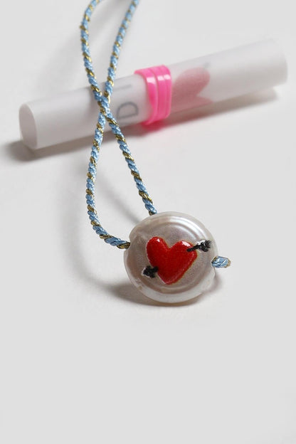 Armband Pearl in Hellblau LurexSorbet Island x Anita Hass - Anita Hass