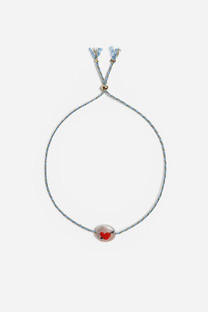 Armband Pearl in Hellblau LurexSorbet Island x Anita Hass - Anita Hass