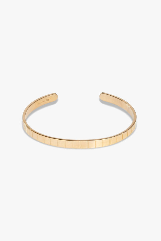 Armspange Single Slot Cuff in Gold