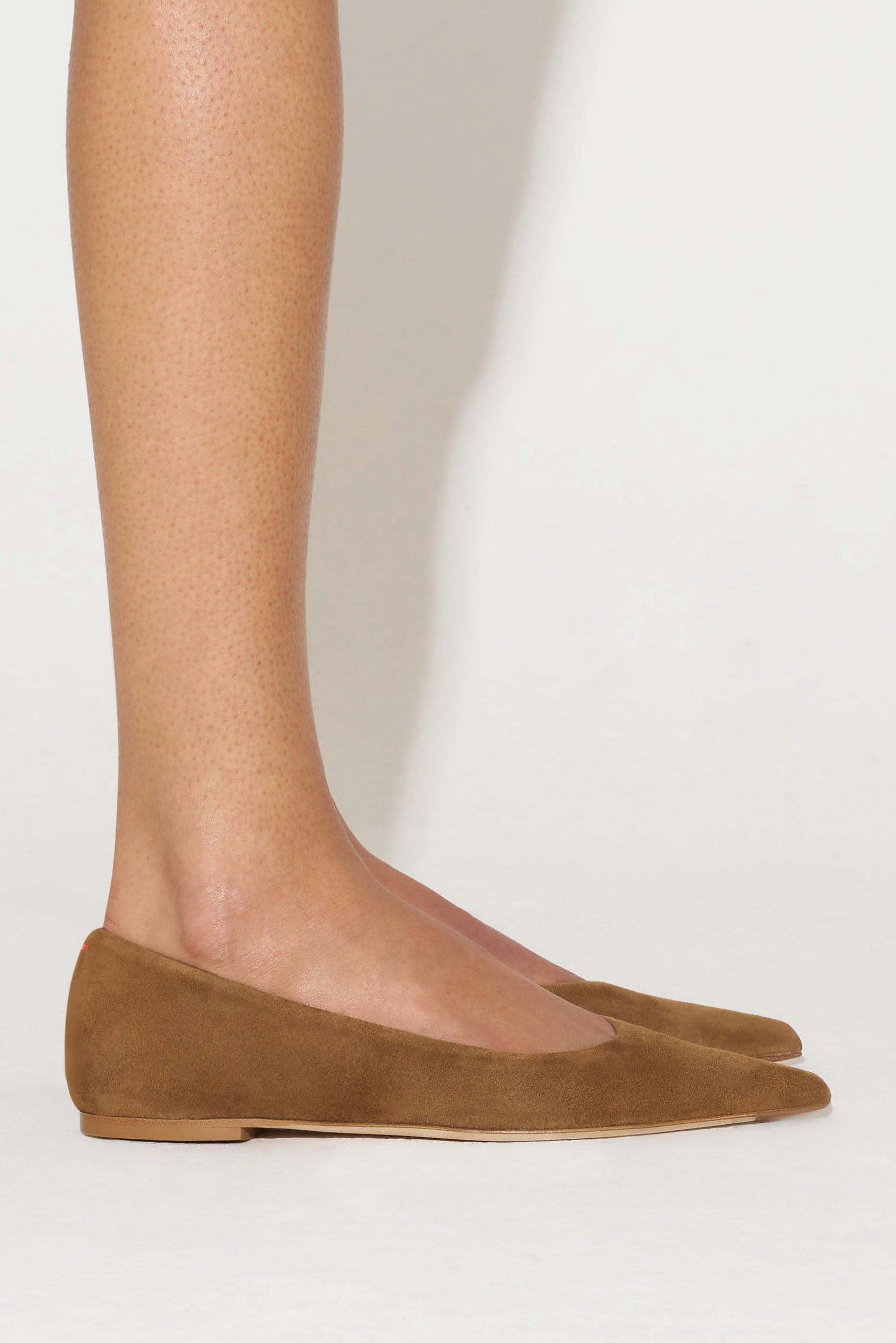 Ballerinas Cassy in Tobacco Suedeaeyde - Anita Hass