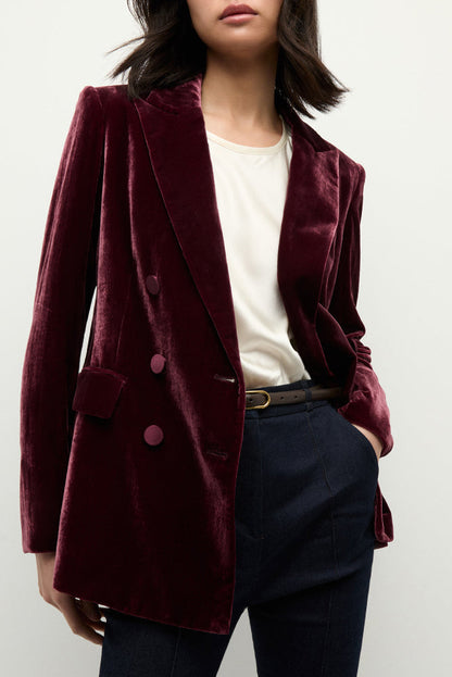 Blazer Ellette in Wine