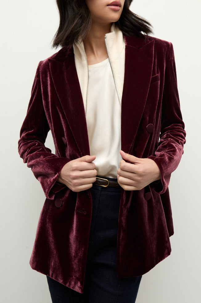 Blazer Ellette in Wine