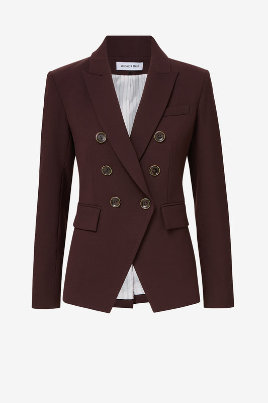 Blazer Miller Dickey in Dark CurrantVeronica Beard - Anita Hass