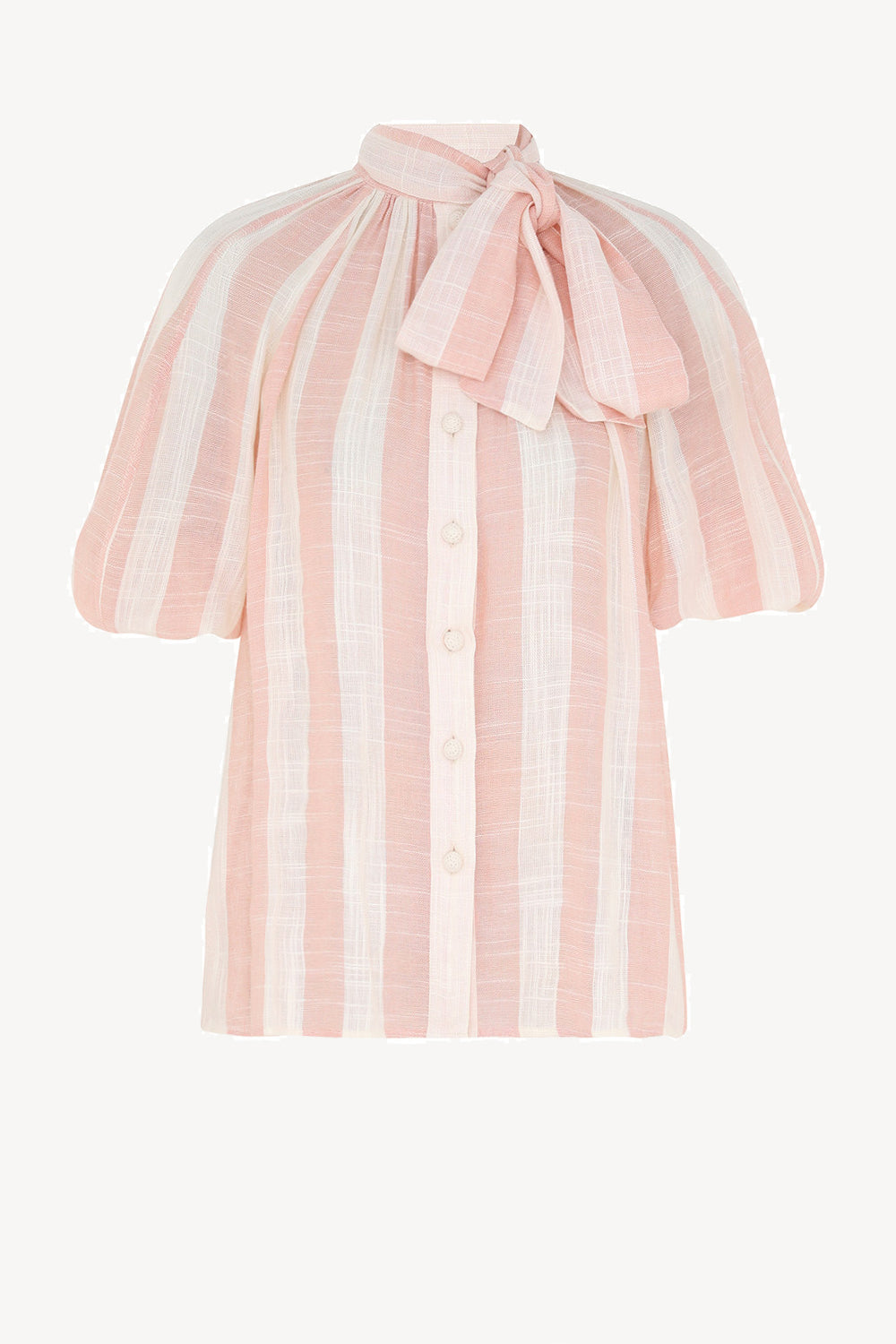 Bluse Acacia in Pink Cream StripeZimmermann - Anita Hass