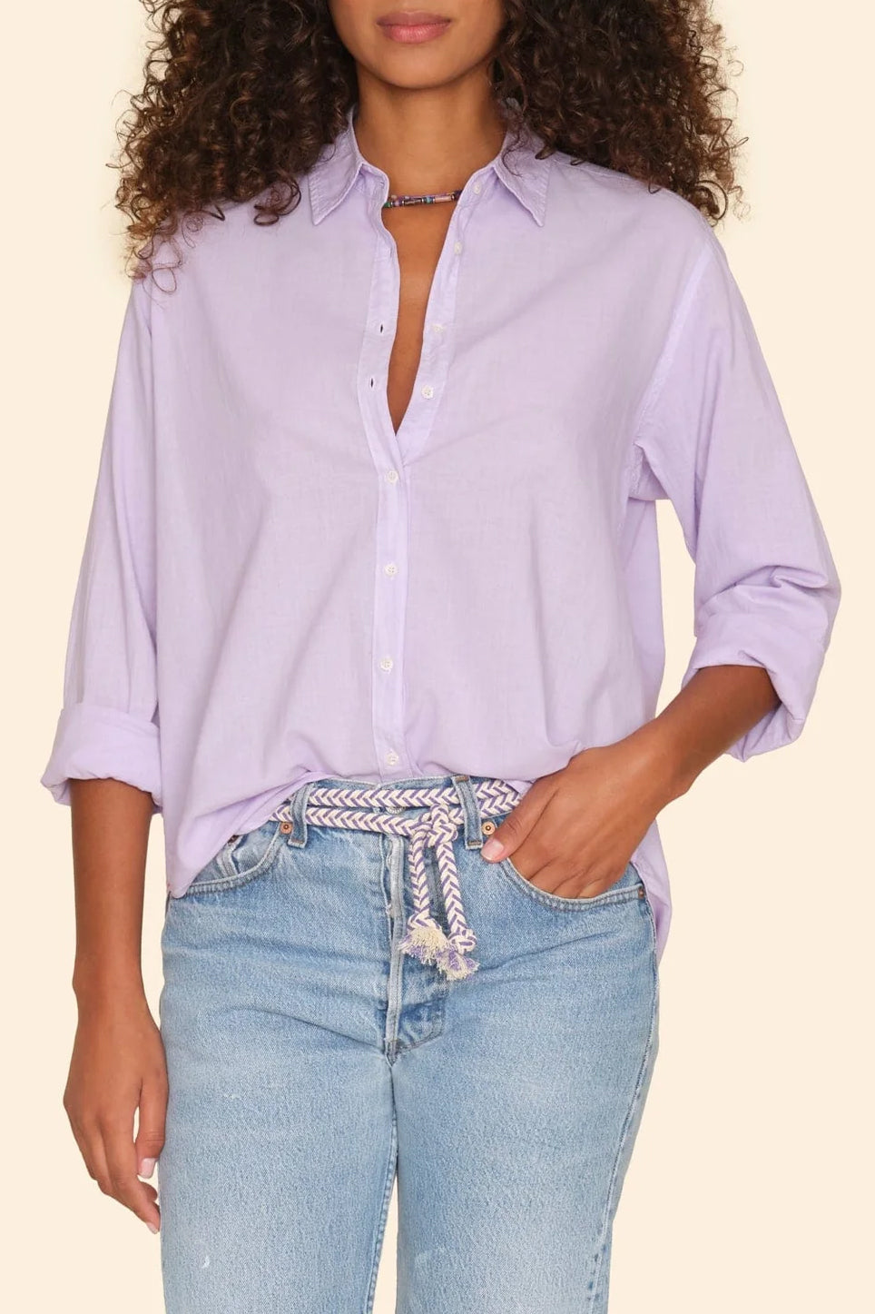 Bluse Beau in Lavender BloomXírena - Anita Hass