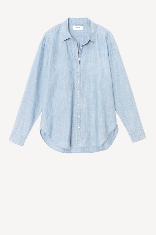 Bluse Beau in Slate SkyXírena - Anita Hass