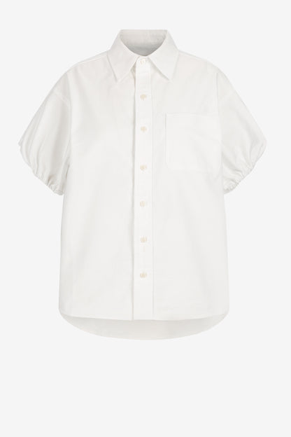 Blusa Dew en blanco