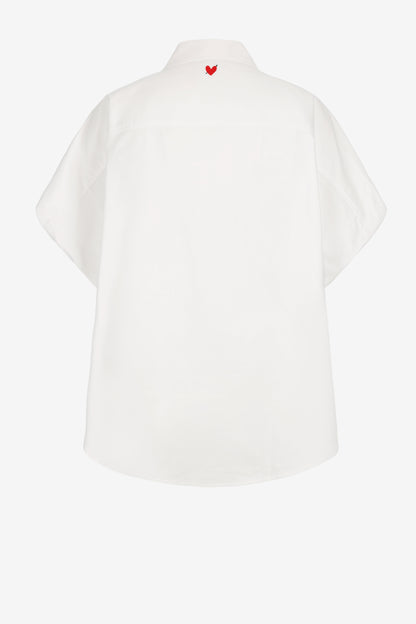 Blusa Dew en blanco