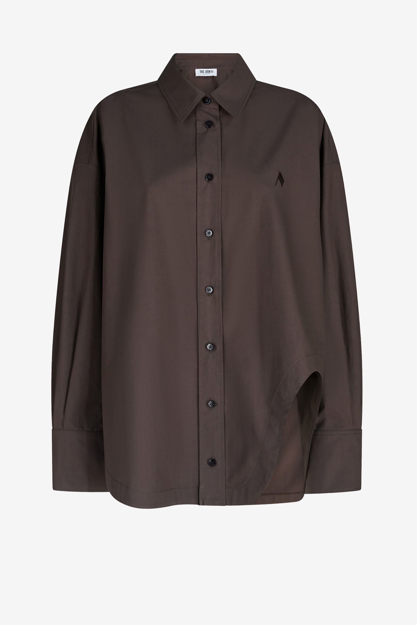 Bluse Diana in Dark BrownThe Attico - Anita Hass