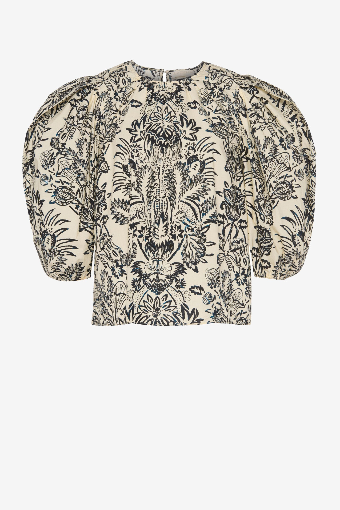 Blouse Frantiska in Ivory Flora