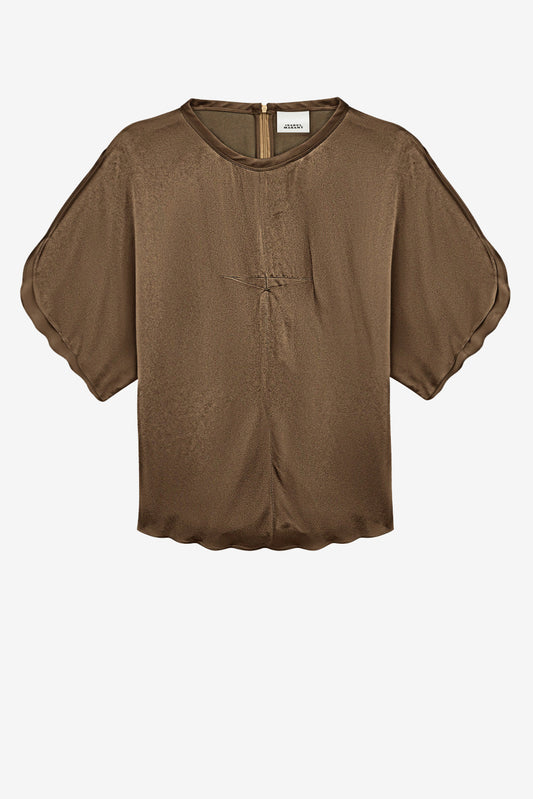 Karlita blouse in bronze