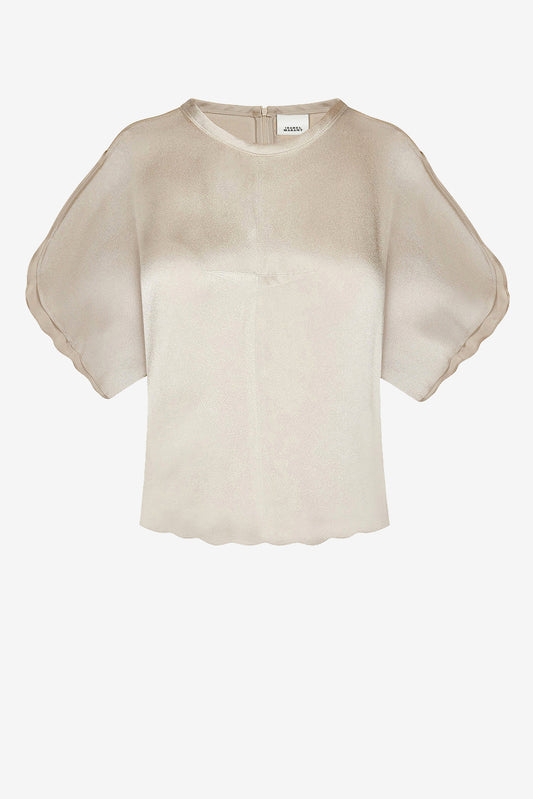 Karlita blouse in chalk