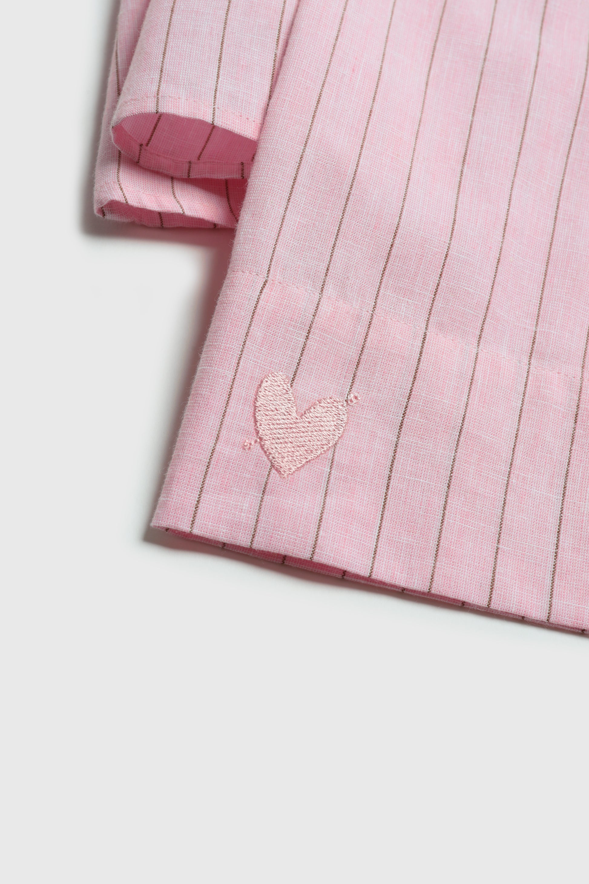 Bluse Linen Love Tailored in Rosa/BraunAnita Hass - Anita Hass
