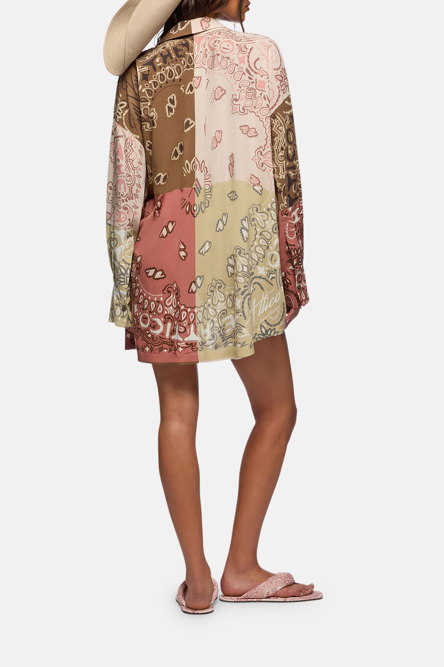 Bluse Muslin in BandanaThe Attico - Anita Hass