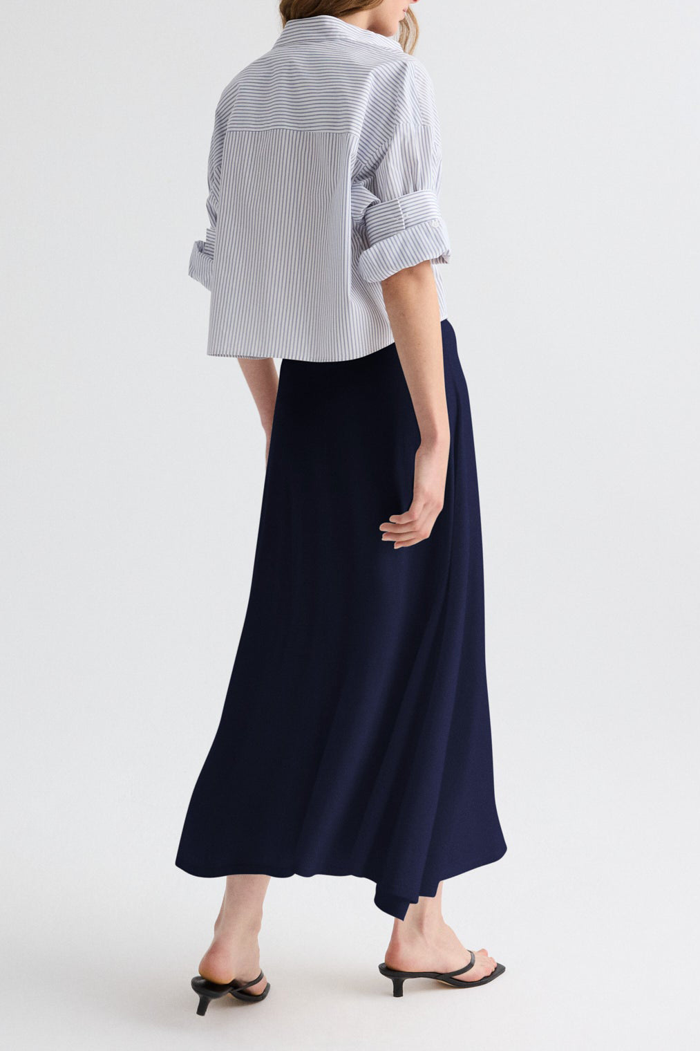 Bluse Next Ex in White/MidnightTWP Clothing - Anita Hass