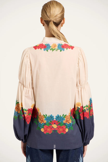 Bluse Pina in Princess Peony IvoryLa Double J - Anita Hass