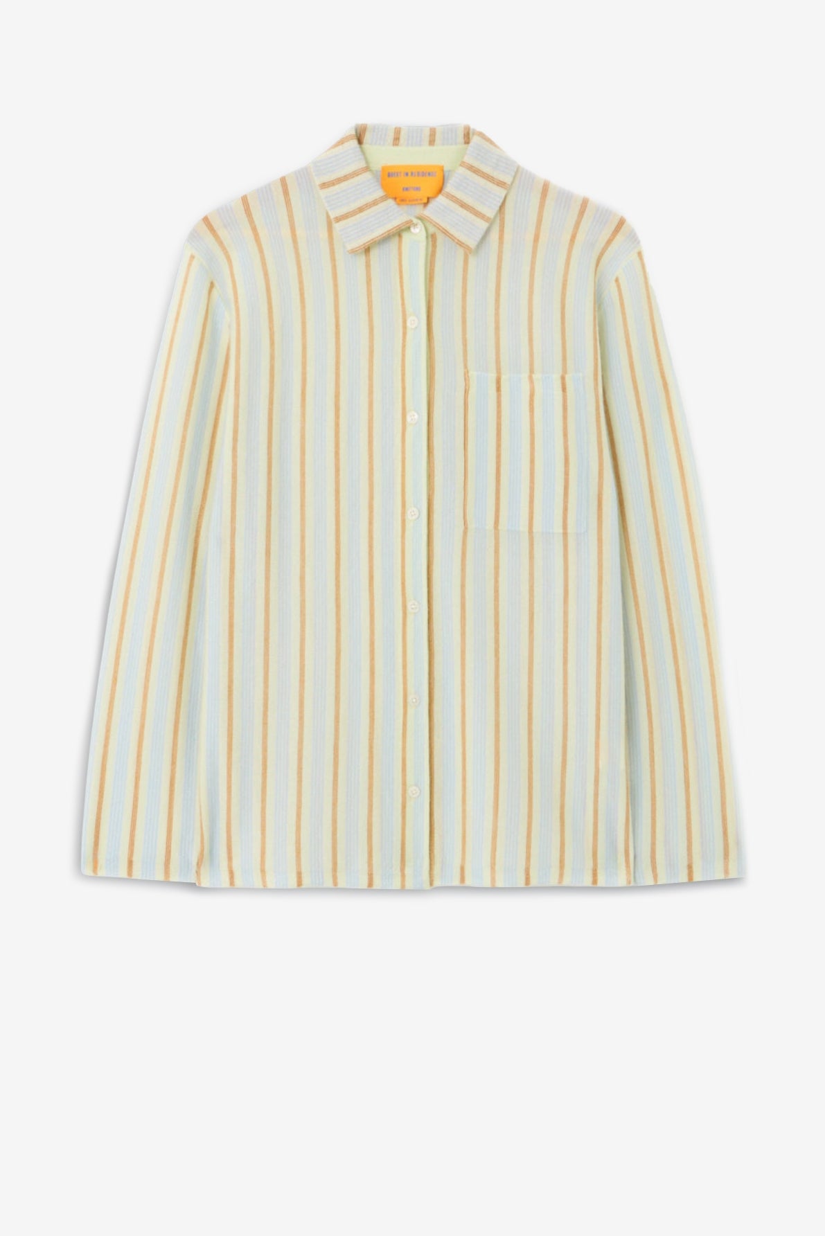 Bluse Stripe Showtime in Limewash