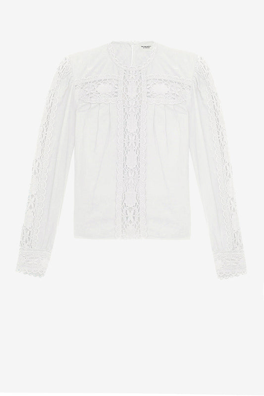 Valmira blouse in white