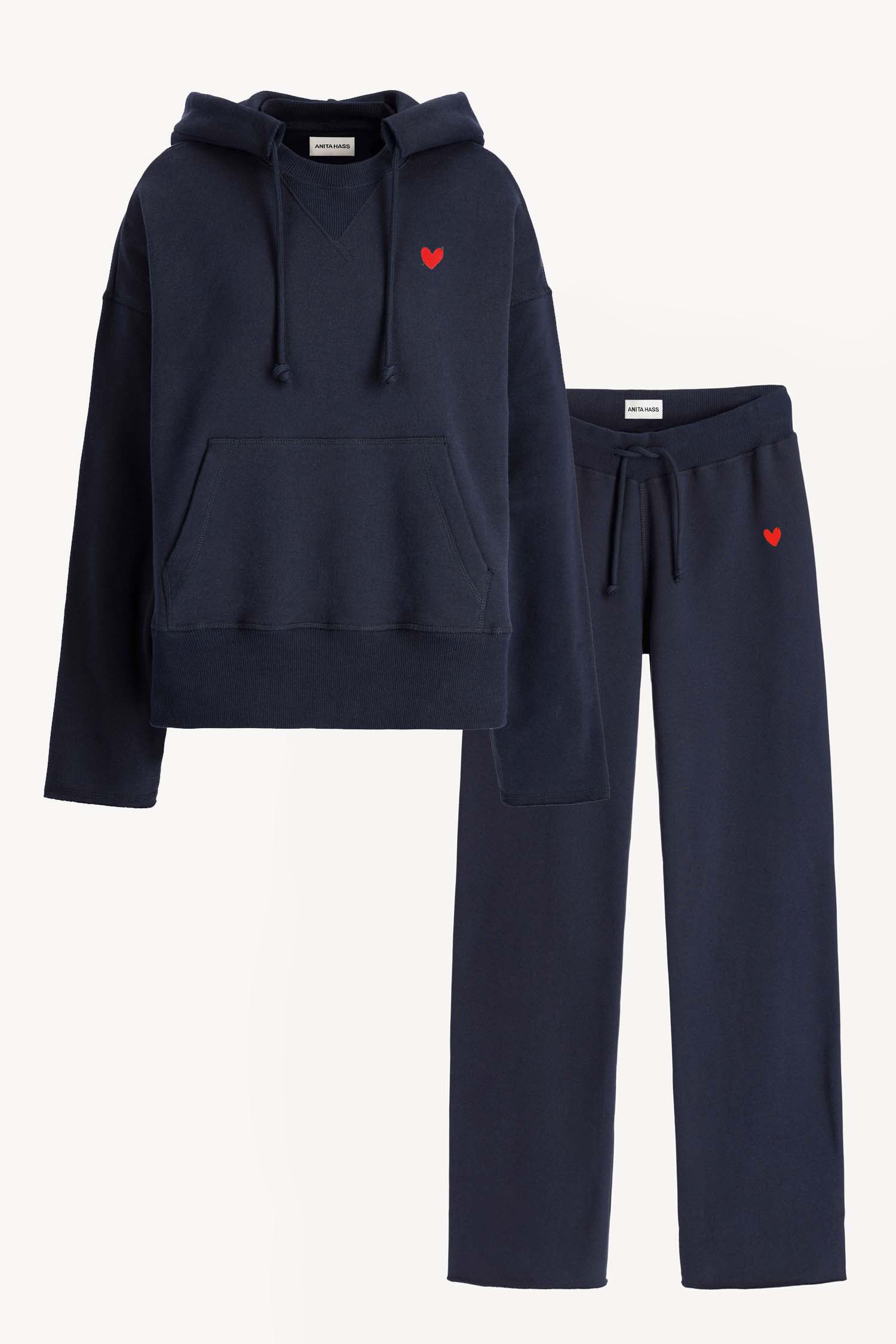 Sweatsuit Open Seam in NavyAnita Hass - Anita Hass