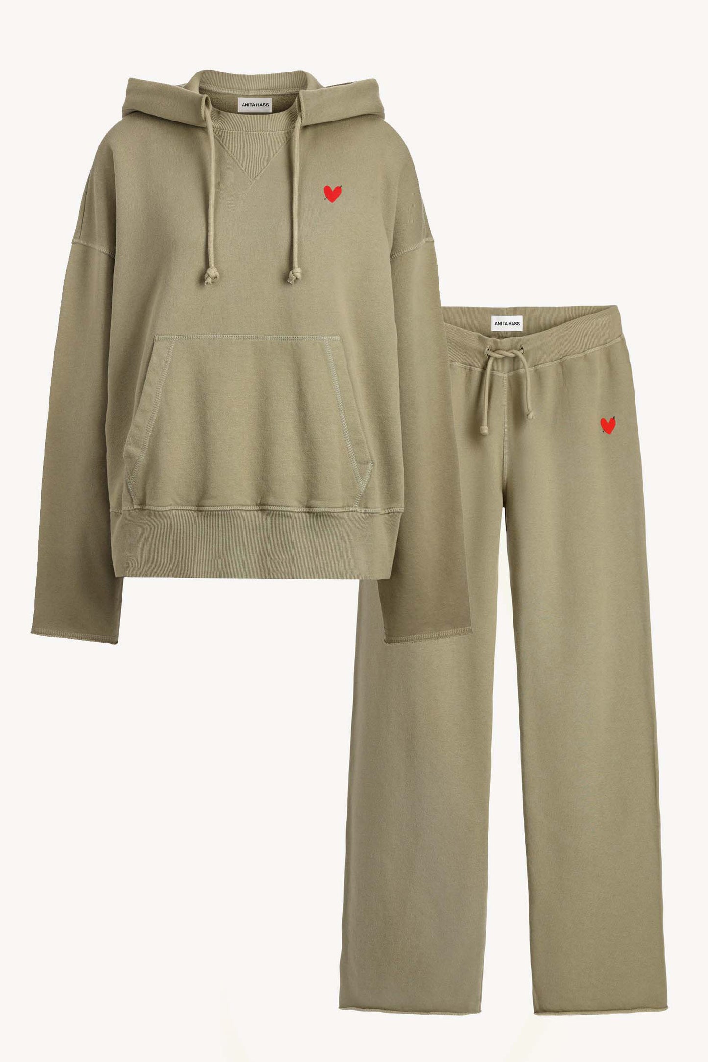 Sweatsuit Open Seam in OlivAnita Hass - Anita Hass