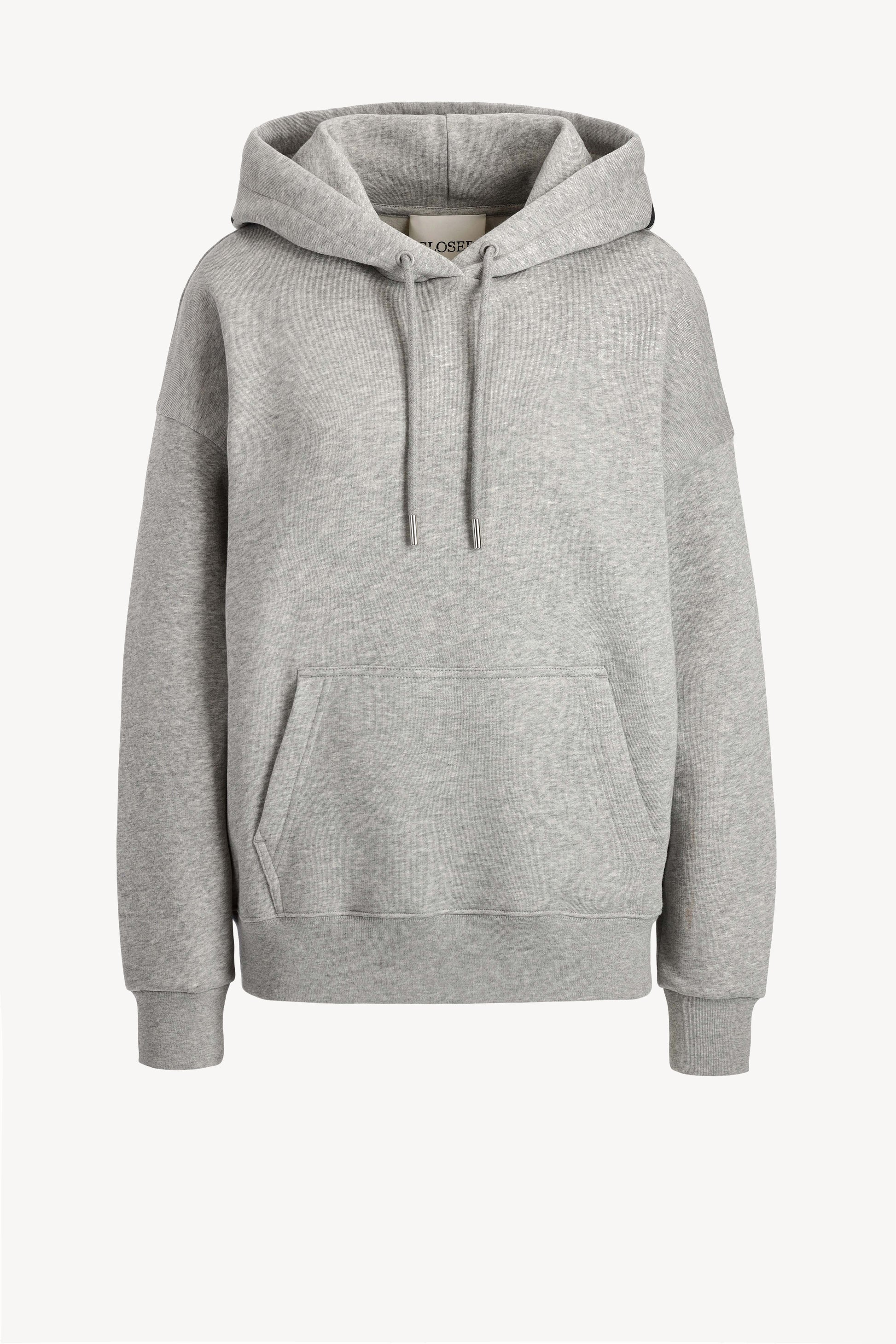 Hoodie 'Heart' in Heather GreyClosed x Anita Hass - Anita Hass