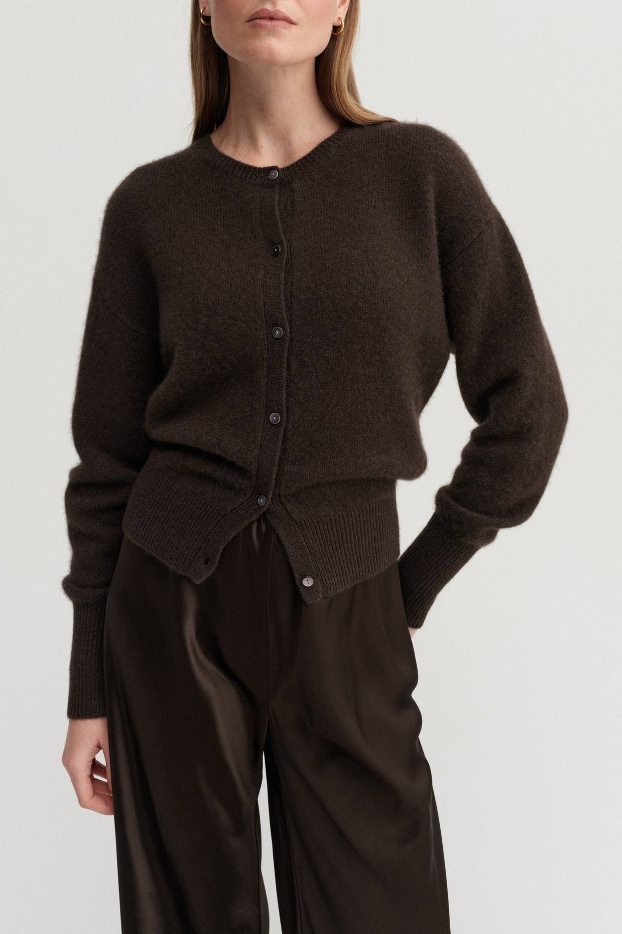 Cardigan Coco in Chocolate