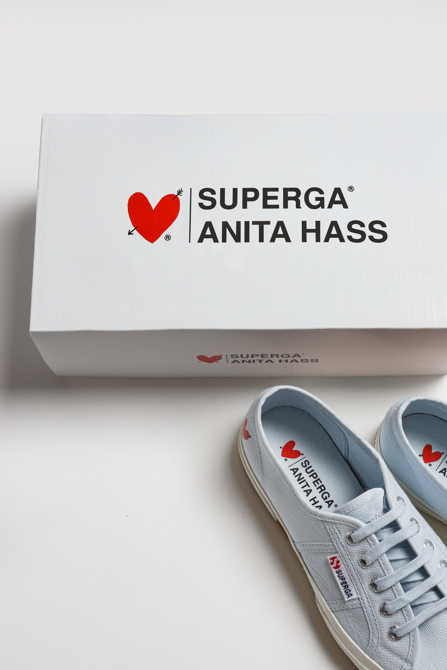 Sneaker 2750 'Heart' in HellblauSuperga x Anita Hass - Anita Hass