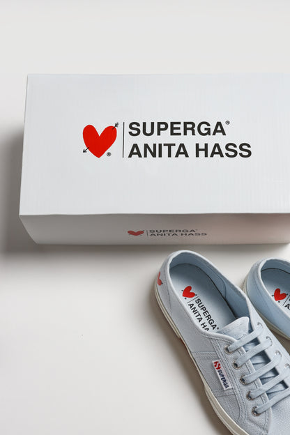 Sneaker 2750 'Heart' in HellblauSuperga x Anita Hass - Anita Hass