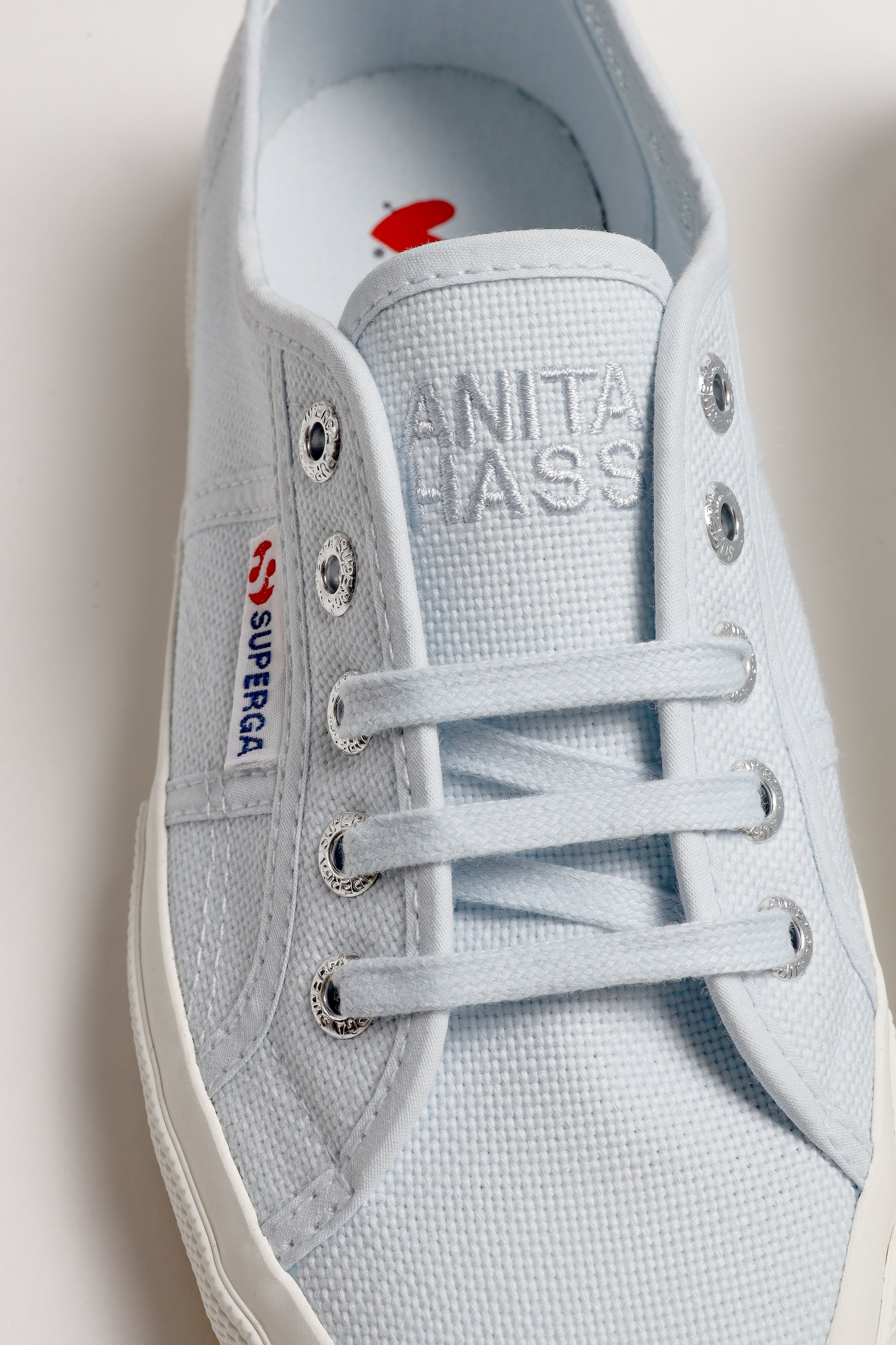 Sneaker 2750 'Heart' in HellblauSuperga x Anita Hass - Anita Hass