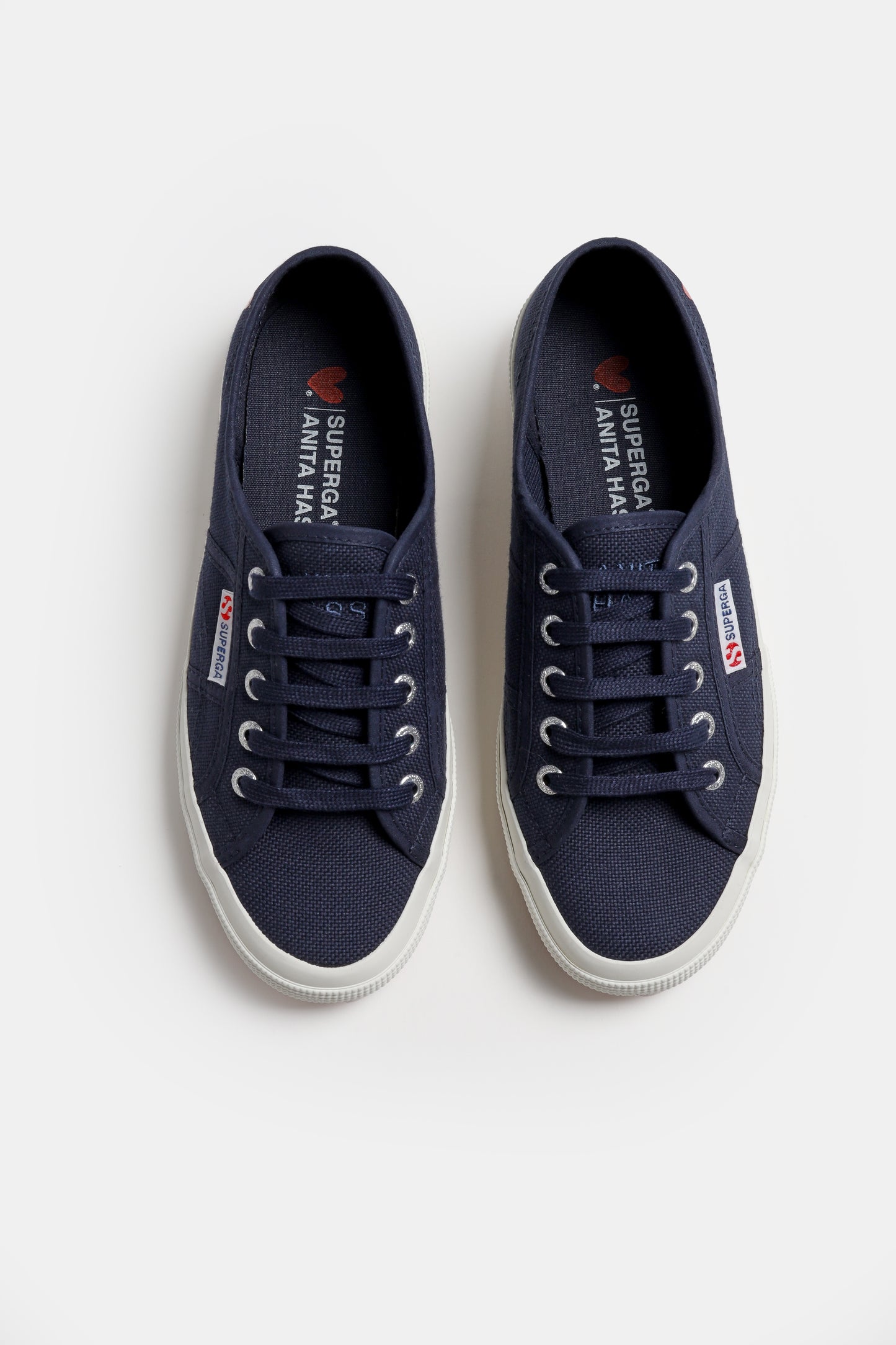 Sneaker 2750 'Heart' in NavySuperga x Anita Hass - Anita Hass
